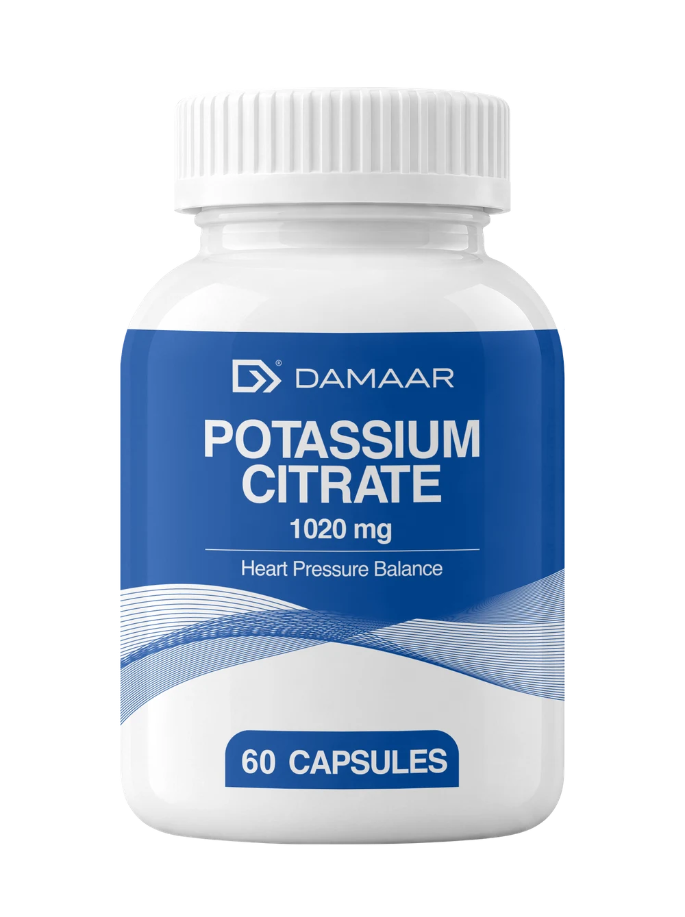 DAMAAR Potassium Citrate 1020 mg (60 kaps.)