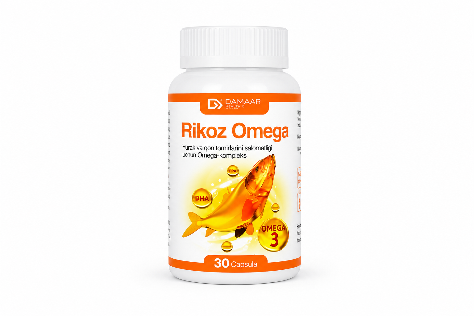 Rikoz Omega kapsulalar N30 — yurak va qon tomirlar 2