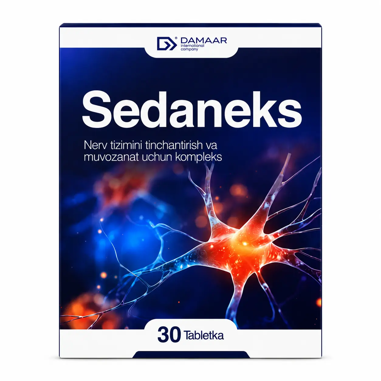 Sedaneks tabletkalar N30 — xotirjamlik va uyqu 2